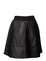 ONLY FLOWER HIGHWAISTED LEATHER SKIRT