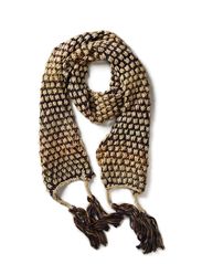 ONLY JASMIN KNIT SCARF - OYSTER GREY