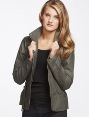 ONLY BELTY PU JACKET RP1 - GREY