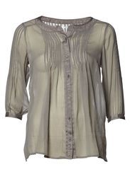 ONLY BELL LOOSE 3/4 TUNIC - SMOKED PEARL