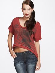ONLY EAGLE SS SWEAT - RED