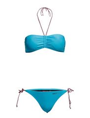 ONLY PLAY PLAIT BIKINI - SCUBA BLUE