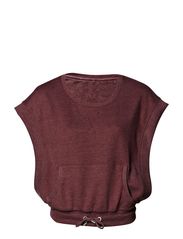 ONLY FREE SS SWEAT - ZINFANDEL