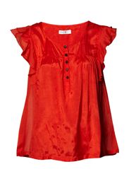 ONLY CHERRY PARTY SS TUNIC - GRENADINE
