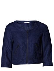 ONLY ANNA CROPPED BLAZER RP1 - MEDIEVAL BLUE