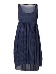 ONLY ELIN SL PLEATED DRESS - MEDIEVAL BLUE