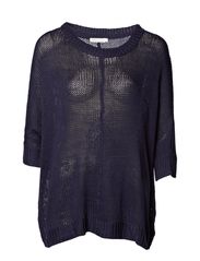 ONLY BIG KNIT TOP - MEDIEVAL BLUE