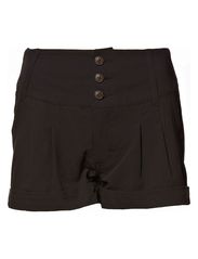 ONLY ZEN HIGHWAISTED SHORTS - BLACK