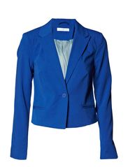 ONLY KAISER CROPPED BLAZER - MAZARINE BLUE