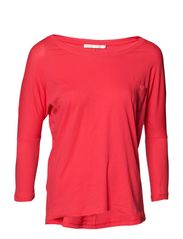 ONLY FUNKY ORGANIC 3/4 TOP - ROUGE RED