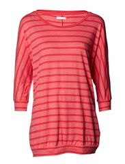 ONLY LILJA TOPPY LONG TOP - ROUGE RED