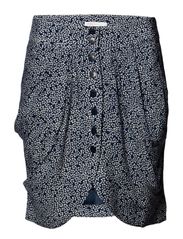 ONLY RAMONA FLOWER SHORT SKIRT - MOOD INDIGO