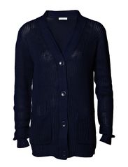ONLY RUBY L/S KNIT CARDIGAN - MEDIEVAL BLUE