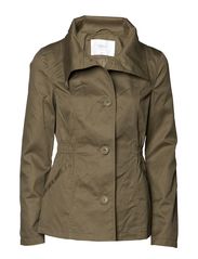 ONLY GITTE TWILL PARKA - TARMAC