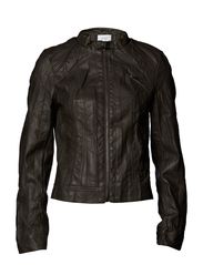 ONLY CORRIE PU JACKET - SMOKED PEARL