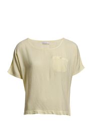 ONLY KIANA SS BOXY TOP - TENDER YELLOW