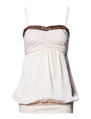 ONLY SAKURA PARTY LONG TUBE TOP - SILVER PEONY