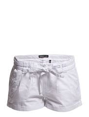 ONLY BELLY SHORTS - WHITE