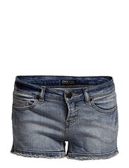 ONLY SANDRA LOW HEART SHORTS BOX - DENIM
