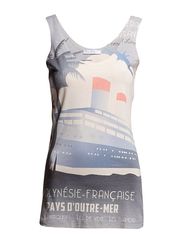 ONLY AIDA TANK TOP BOX - WHITE SWAN