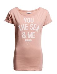 ONLY CORINA SS TOP BOX - MISTY ROSE