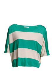 ONLY KARISSA SS BOXY TOP - MING GREEN