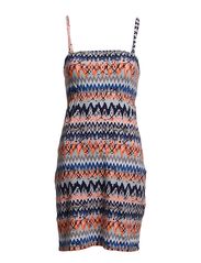 ONLY MADELINA TUBE DRESS BOX - SMOKED PEARL
