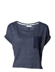 ONLY ROOMY S/S TOP - MEDIEVAL BLUE
