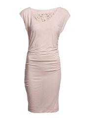 ONLY AUBINE PARTY SLIM FIT DRAPY DRESS - SILVER PEONY