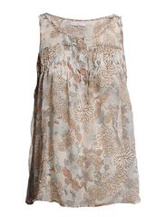 ONLY SHIGA SL BUTTON TOP AOP
