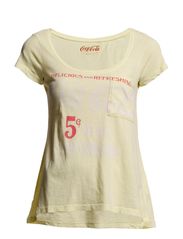 ONLY COCA COLA FLARED SS TOP