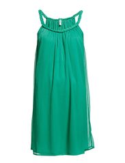 ONLY FREDDY SL CHIFFON DRESS - MING GREEN