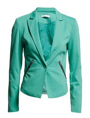 ONLY MAYA ZIP SANNE BLAZER - MING GREEN
