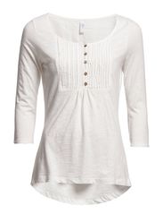 ONLY POPPY SLUB 3/4 TOP JRS