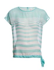 ONLY RIO SS TOP WVN - WHITE
