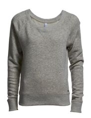 ONLY SIDUS LS SWEAT RP 1 - LIGHT GREY MELANGE