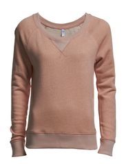 ONLY SIDUS LS SWEAT RP 1 - MISTY ROSE