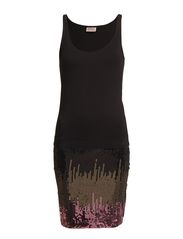 ONLY DIGITAL SEQUINS TANK DRESS JRS WW