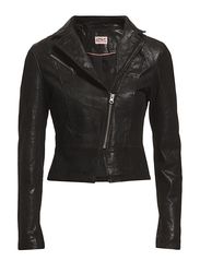 ONLY WONDER WVN LS LEATHER JACKET WW