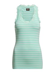 ONLY DORA LACE STRIPE BOXER TOP JRS ESS BB