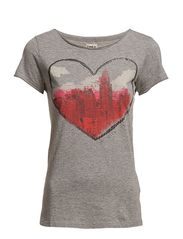 ONLY MOLLY CITY/HEART SS TOP BOX JRS BB