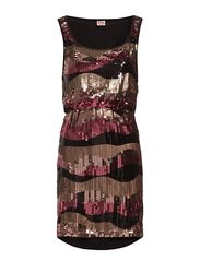 ONLY SISSI SEQUIN JRS SL DRESS WW