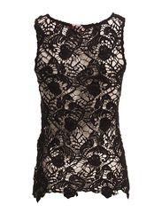 HELLE WVN CROCHET TANK TOP WW 