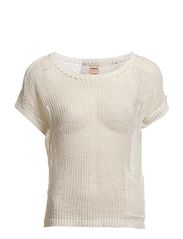 ONLY FESTI S/S BOXY PULLOVER KNT BB