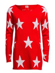 ONLY WILD STAR L/S LONG PULLOVER KNT BB