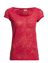 ONLY ANDREA SS BURNOUT TOP JRS ESS BB