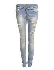 ONLY SK REG CORAL DESTROY JEANS D500 - LIGHT