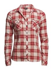 ONLY DANTE LS CHECK STUD SHIRT