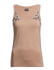 ONLY COMAS PEARL LONG TANK TOP