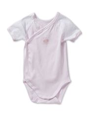 Petit Bateau BODY N.MC - Pink_rose